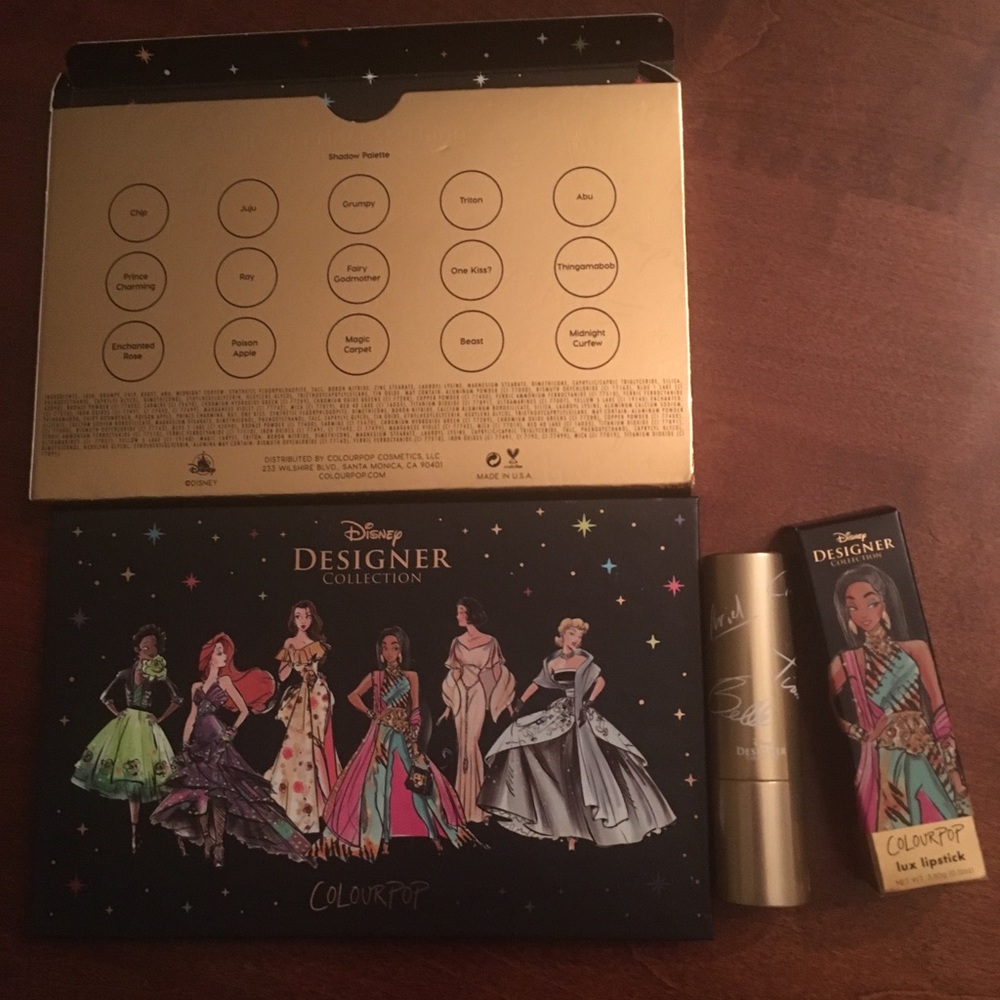 ColourPop Princess EyeShadow Palette + Jasmine Lip - Picture 2 of 8